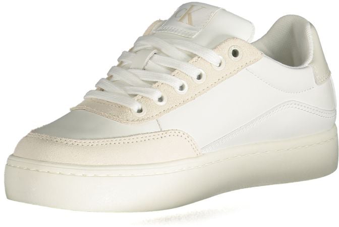 Calvin Klein Bianco Polyurethane Women Sneaker Wit