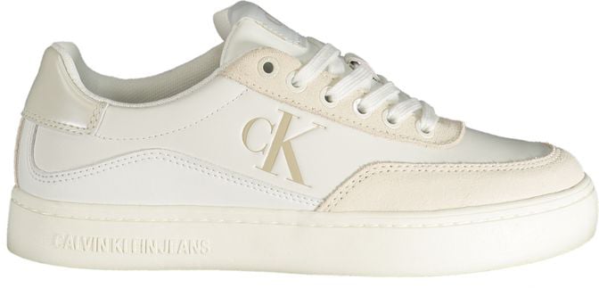 Calvin Klein Bianco Polyurethane Women Sneaker Wit