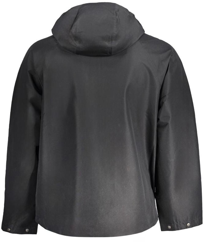 Calvin Klein Black Polyester Men's Jacket Zwart