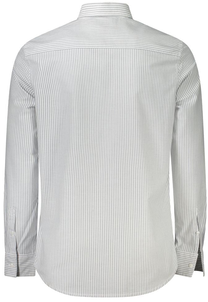 Calvin Klein Calvin Klein Bianco Cotton Men's Shirt Wit