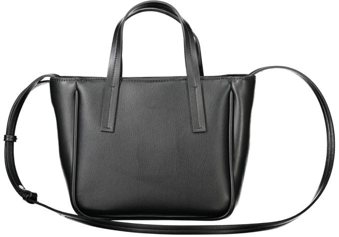 Calvin Klein Calvin Klein Black Polyethylene Women Handbag Zwart