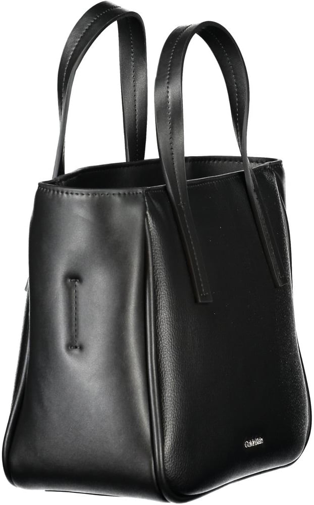 Calvin Klein Calvin Klein Black Polyethylene Women Handbag Zwart