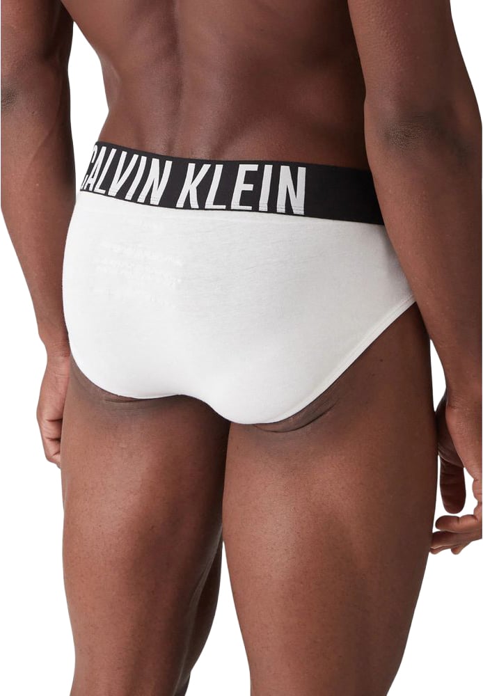 Calvin Klein Underwear Blue Cotton Briefs Blauw