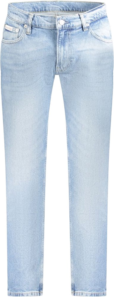 Calvin Klein Azzurro Cotton Men Jeans Blauw