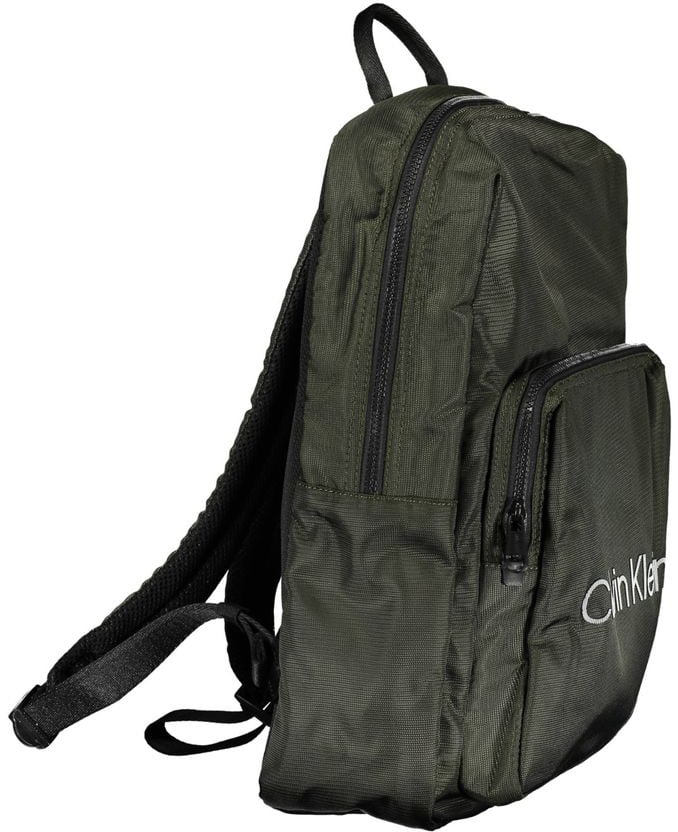 Calvin Klein Calvin Klein Verde Polyester Men Backpack Groen