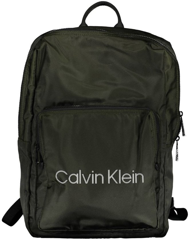 Calvin Klein Calvin Klein Verde Polyester Men Backpack Groen