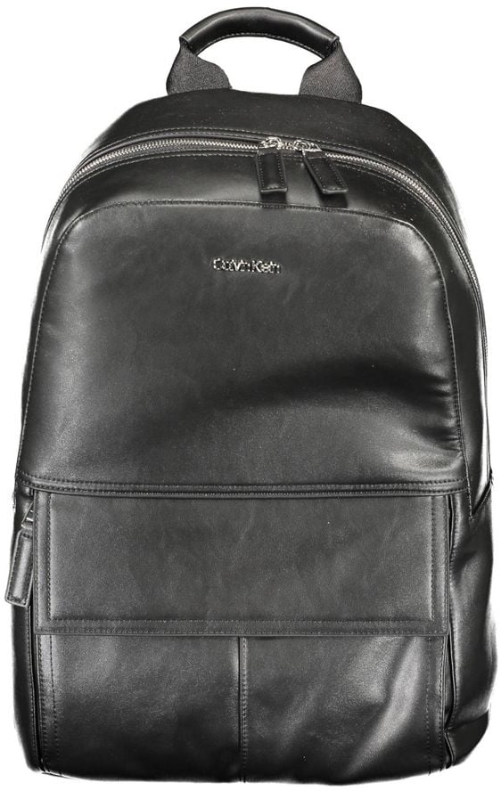 Calvin Klein Calvin Klein Black Polyester Men Backpack Zwart