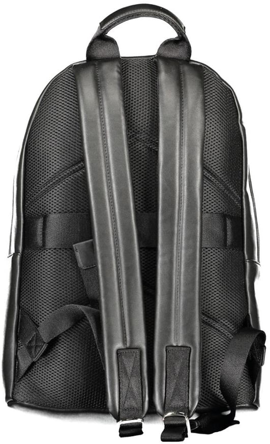 Calvin Klein Calvin Klein Black Polyester Men Backpack Zwart