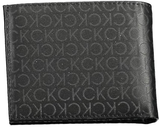 Calvin Klein Calvin Klein Nero Polyurethane Men Wallet Zwart