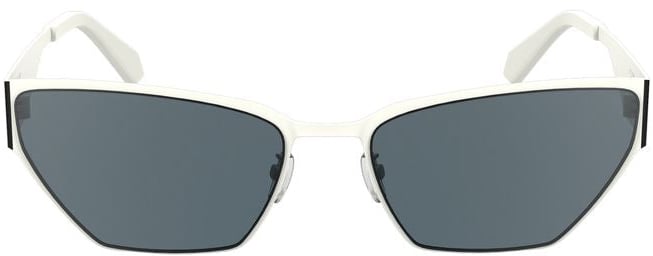 Calvin Klein Calvin Klein White Metal Women Sunglasses Wit