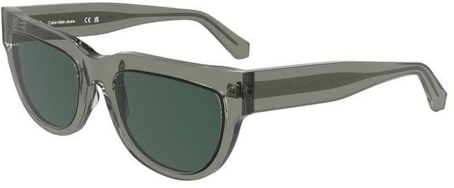 Calvin Klein Grigio Acetate Women Sunglass Grijs