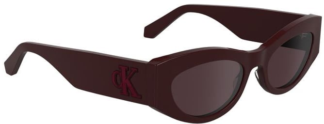 Calvin Klein Rosso Acetate Women Sunglass Rood
