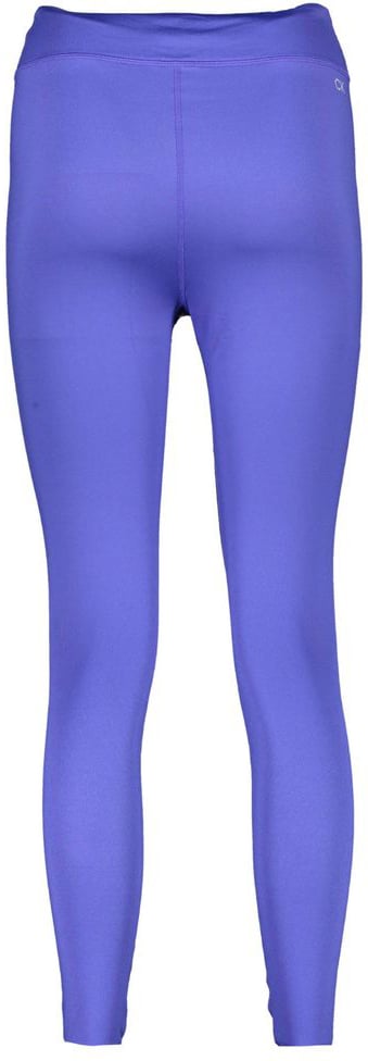 Calvin Klein Blu Poliestere Woman Legging Blauw
