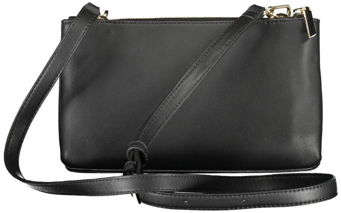 Calvin Klein Black Polyester Women Handbag Zwart