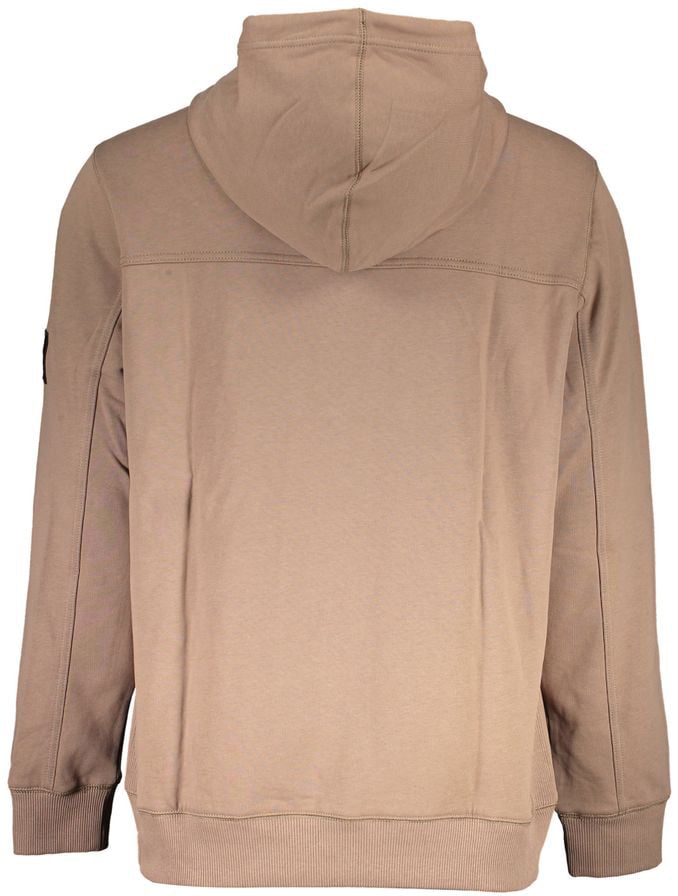 Calvin Klein Calvin Klein Marrone Cotton Mens Sweatshirt Bruin