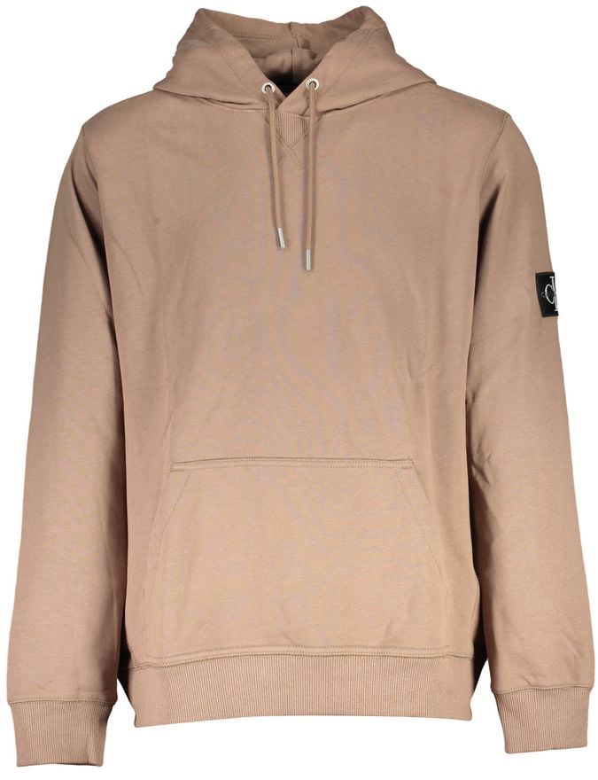 Calvin Klein Calvin Klein Marrone Cotton Mens Sweatshirt Bruin