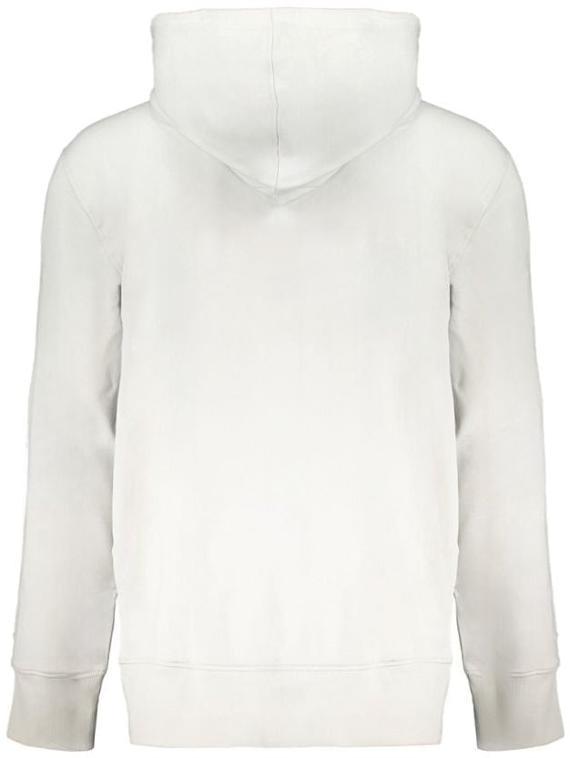 Calvin Klein Grigio Cotton Men Sweatshirt Grijs