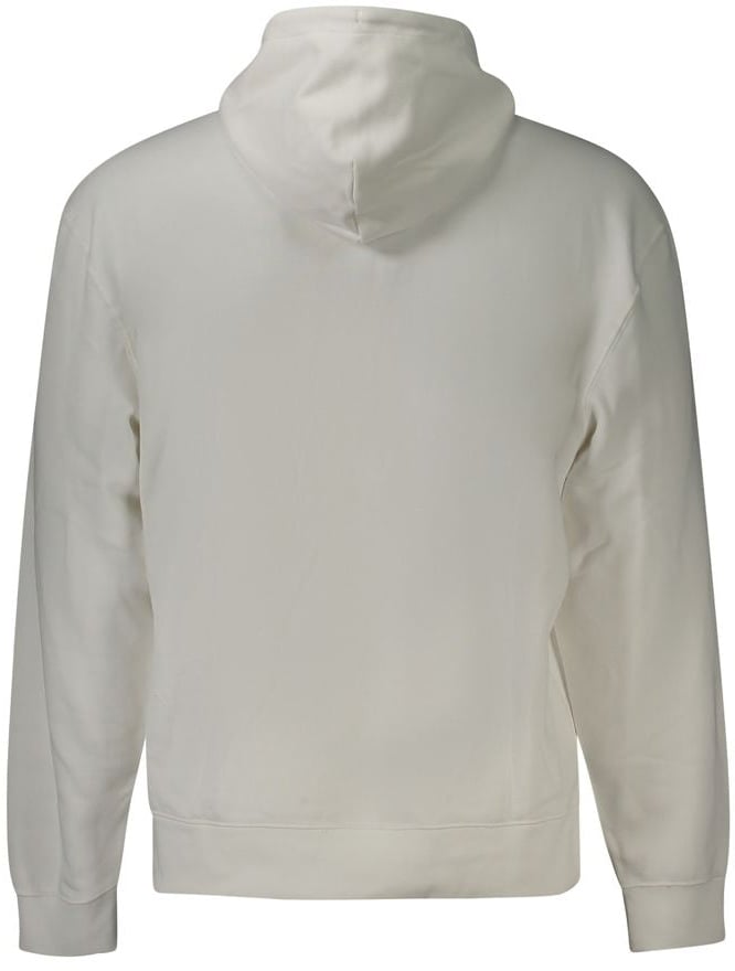 Calvin Klein White Cotton Men's Sweatshirt Wit