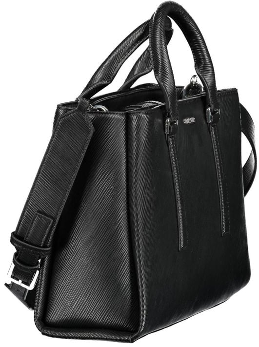 Calvin Klein Nero Poliestere Women Handbag Zwart