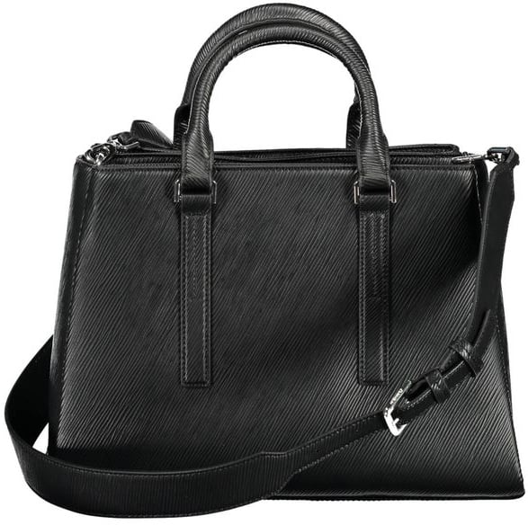 Calvin Klein Nero Poliestere Women Handbag Zwart