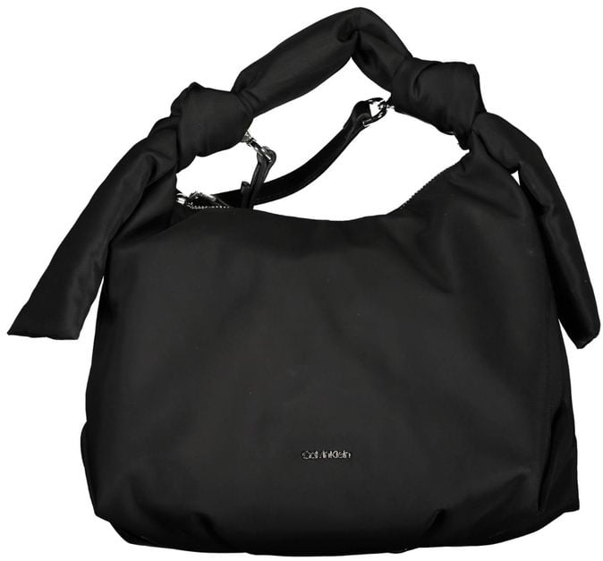 Calvin Klein Calvin Klein Black Polyester Women Handbag Zwart