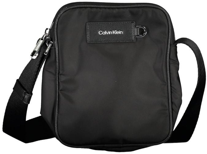Calvin Klein Calvin Klein Black Polyester Men's Shoulder Bag Zwart