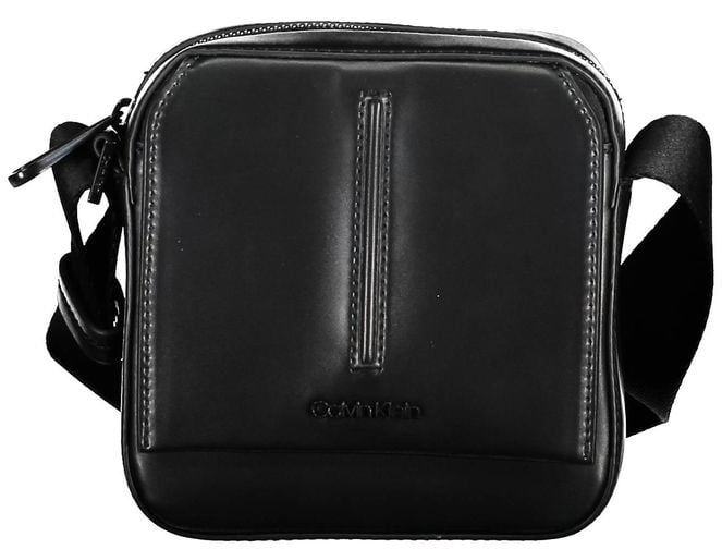 Calvin Klein Calvin Klein Black Polyester Men's Shoulder Bag Zwart