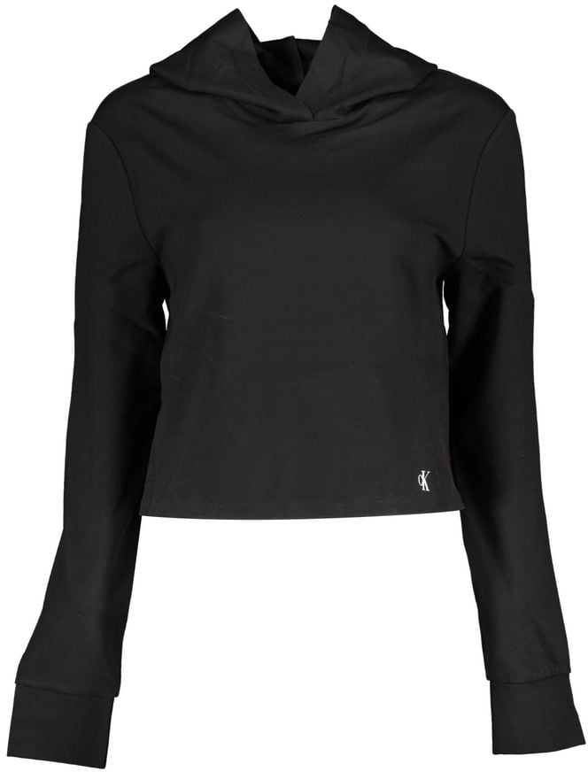 Calvin Klein Nero Viscosa Women Sweatshirt Zwart