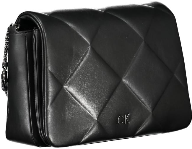 Calvin Klein Calvin Klein Black Polyester Women's Shoulder Bag Zwart
