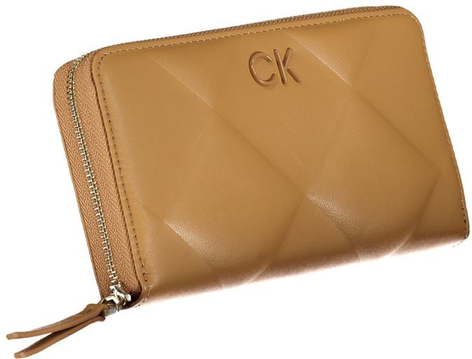 Calvin Klein Calvin Klein Marrone Poliuretano Donna Wallet Bruin