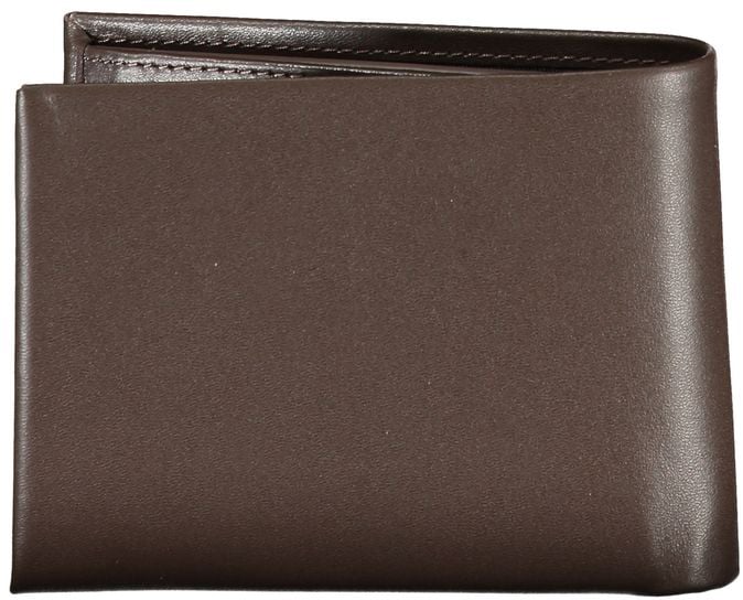 Calvin Klein Calvin Klein Marrone Leather Men Wallet Bruin
