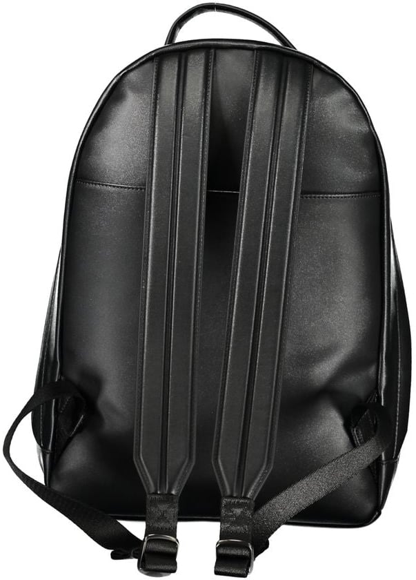 Calvin Klein Calvin Klein Black Polyester Men's Backpack Zwart