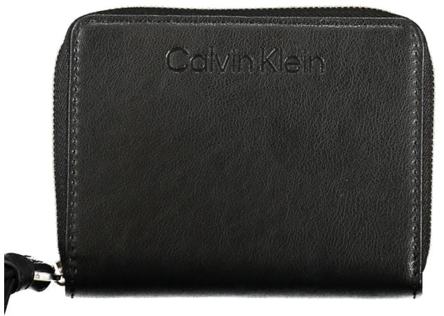 Calvin Klein Calvin Klein Nero Polyester Woman Wallet Zwart