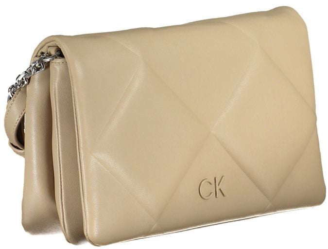 Calvin Klein Calvin Klein Beige Polyester Women Shoulder Bag Beige