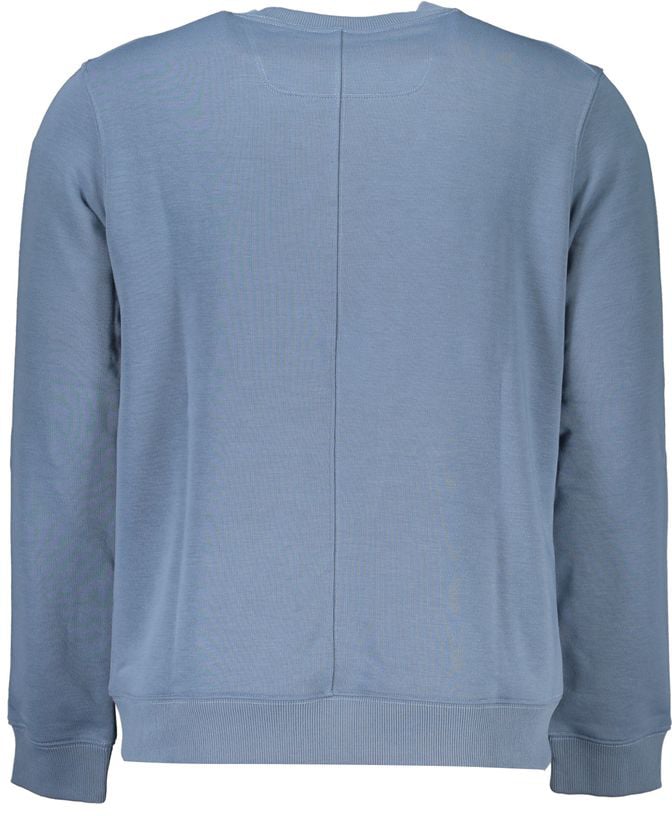 Calvin Klein Calvin Klein Blue Polyester Men Sweatshirt Blauw