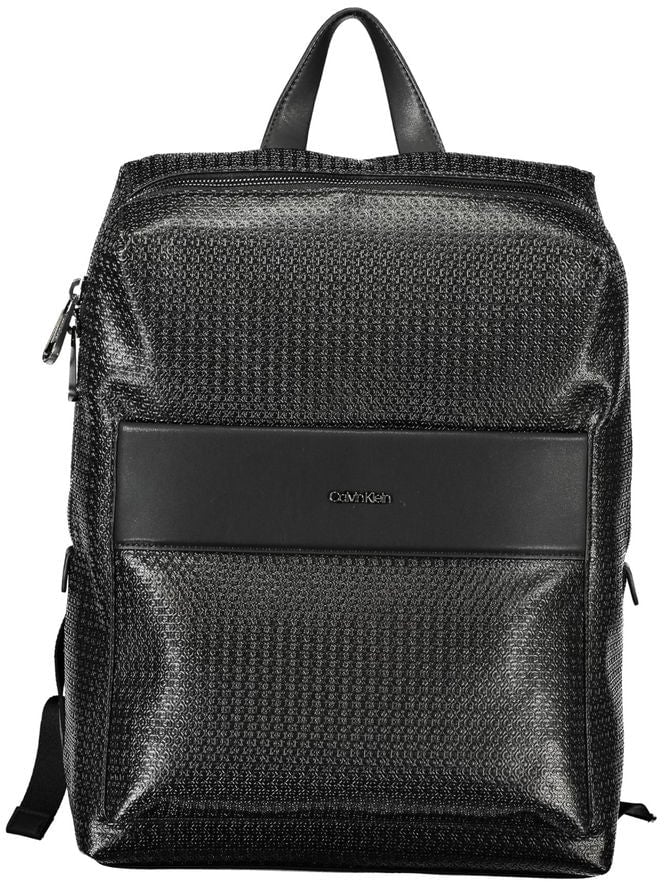 Calvin Klein Calvin Klein Nero Polyester Men's Backpack Zwart