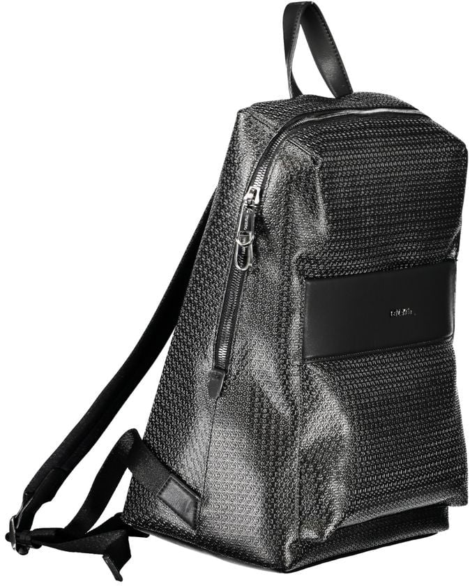 Calvin Klein Calvin Klein Nero Polyester Men's Backpack Zwart