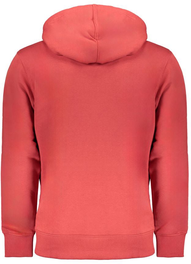 Calvin Klein Calvin Klein Red Cotton Men Sweatshirt Rood