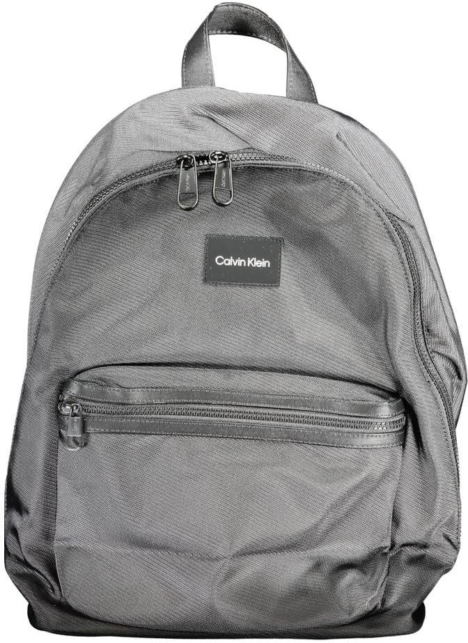 Calvin Klein Nero Polyester Men Backpack Zwart