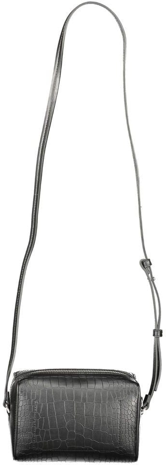 Calvin Klein Calvin Klein Black Polyester Women Shoulder Bag Zwart