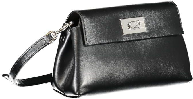 Calvin Klein Black Polyester Women Handbag Zwart