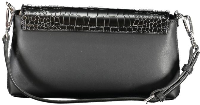 Calvin Klein Black Polyurethane Women Handbag Zwart