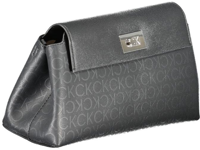 Calvin Klein Black Polyester Women's Shoulder Bag Zwart