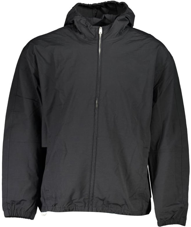 Calvin Klein Black Cotton Men's Jacket Zwart