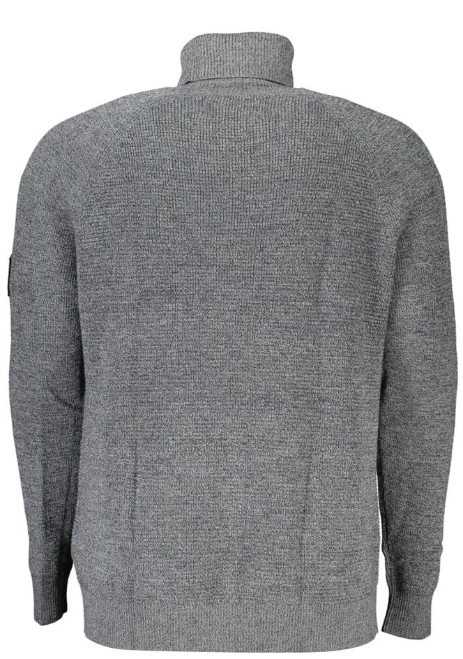 Calvin Klein Calvin Klein Grigio Wool Mens Sweater Grijs