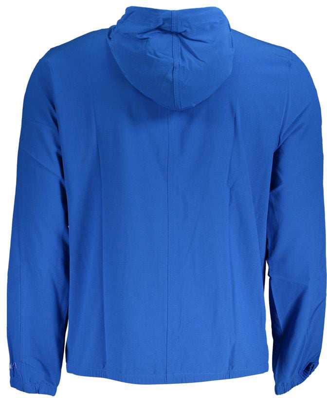 Calvin Klein Blue Polyester Men's Sports Jacket Blauw