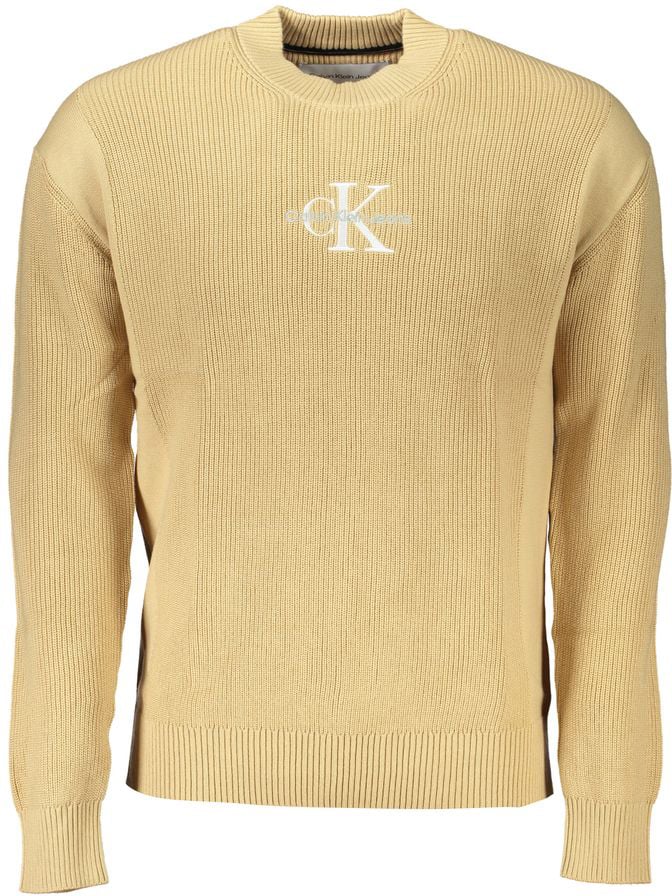 Calvin Klein Calvin Klein Beige Cotton Men Sweater Beige