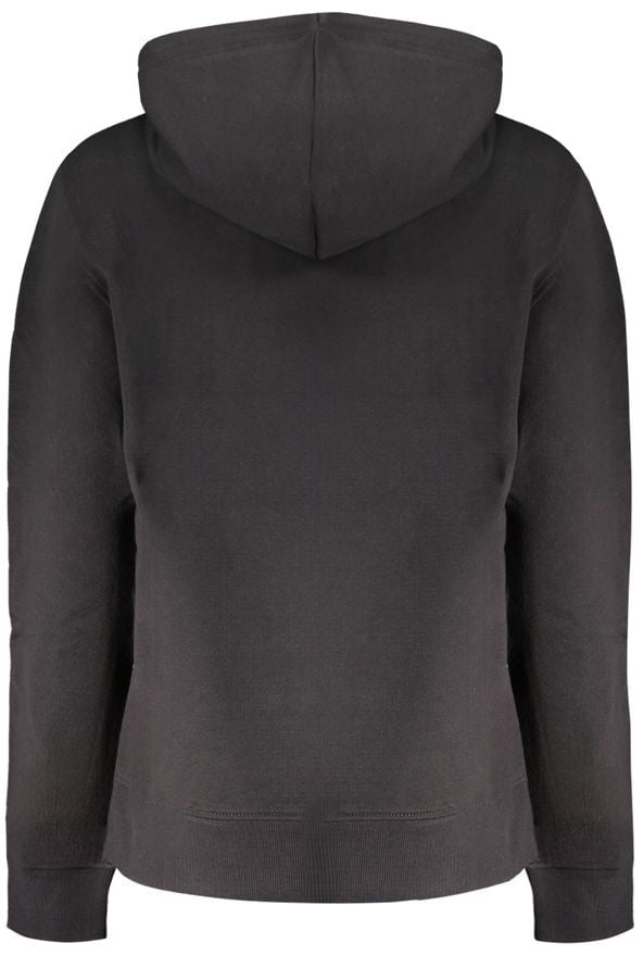 Calvin Klein Black Cotton Women's Sweatshirt Zwart