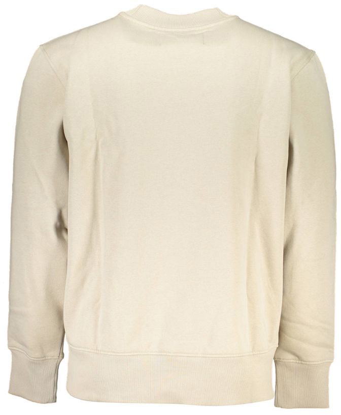 Calvin Klein Calvin Klein Beige Cotton Men Sweatshirt Beige