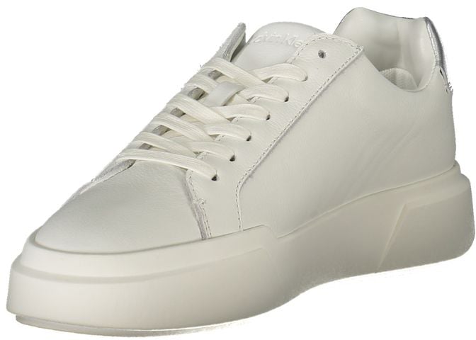 Calvin Klein Bianco Polyurethane Women Sneaker Wit